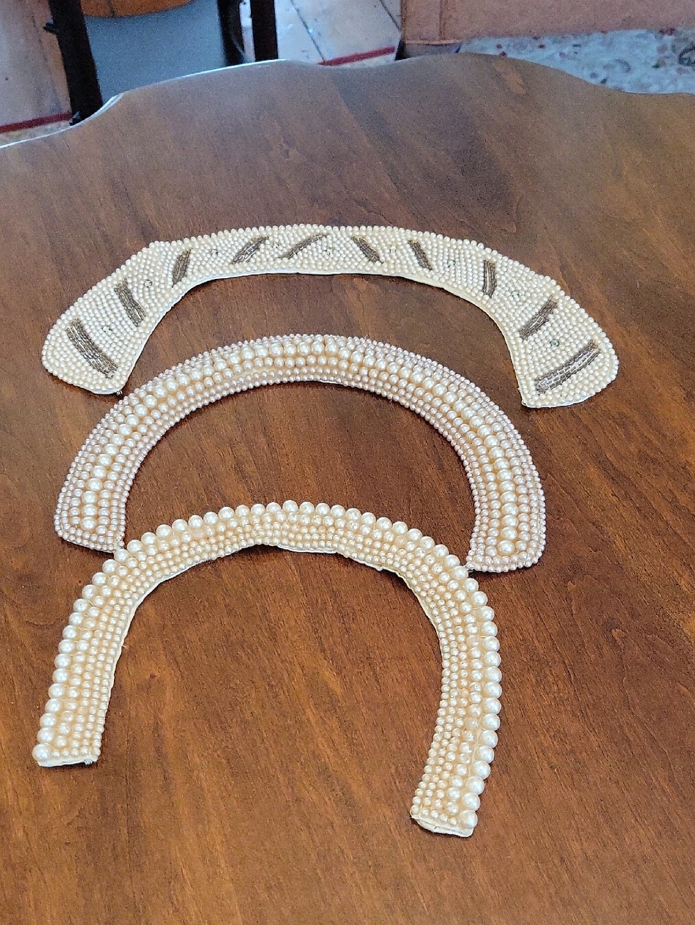 Vintage 50's Beaded Collars